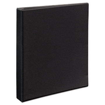 Avery® Durable View Binder With Durahinge And Ezd Rings, 3 Rings, 1" Capacity, 11 X 8.5, Black, (9300) freeshipping - TVN Wholesale